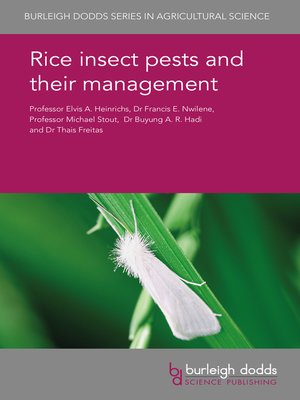 cover image of Rice insect pests and their management